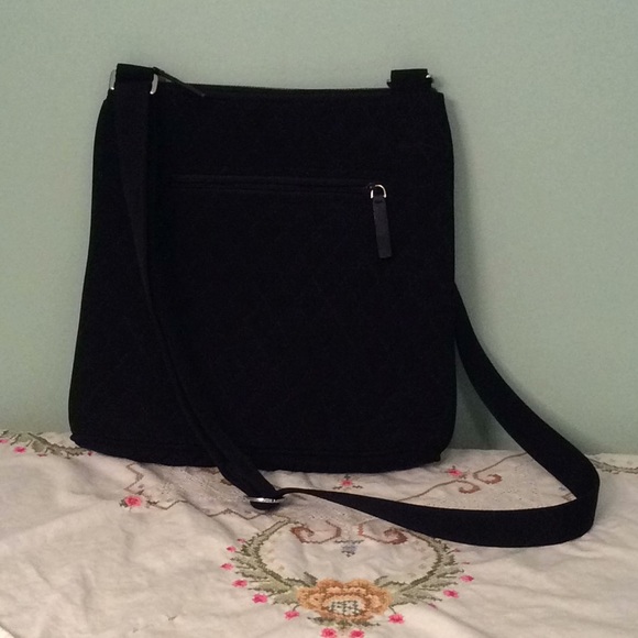 Vera Bradley Black Crossbody - Picture 2 of 3